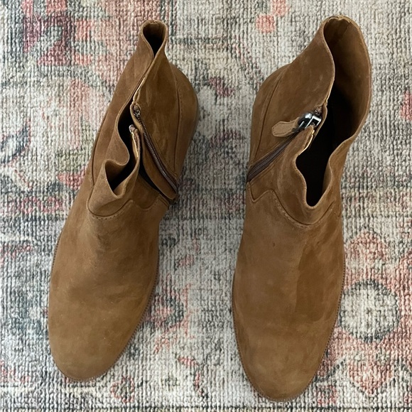 New with box Caslon Susana suede ankle boots Sz 7.5 - Picture 6 of 7
